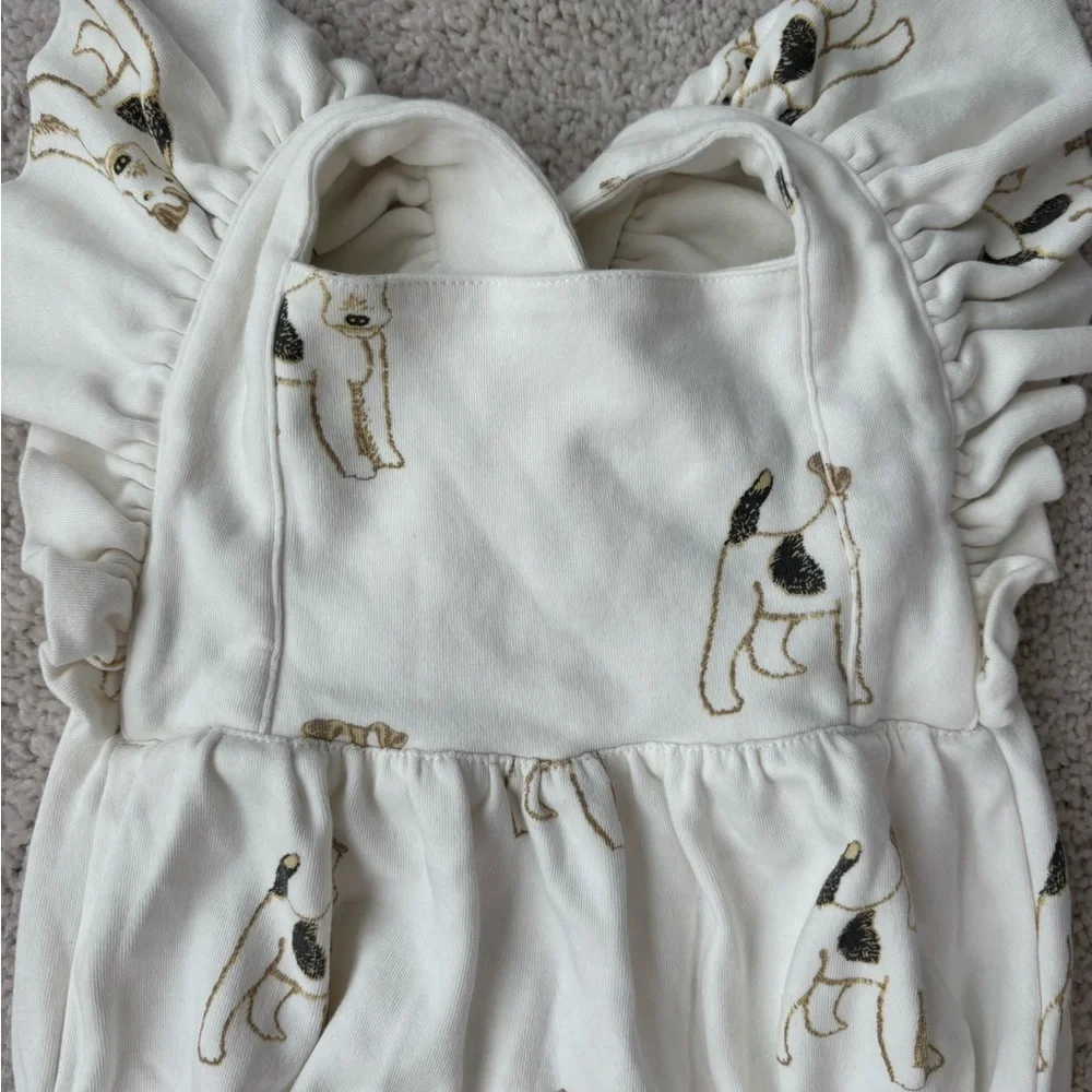 Kate Quinn Terrier Dog Baby Romper - Picture 3 of 8